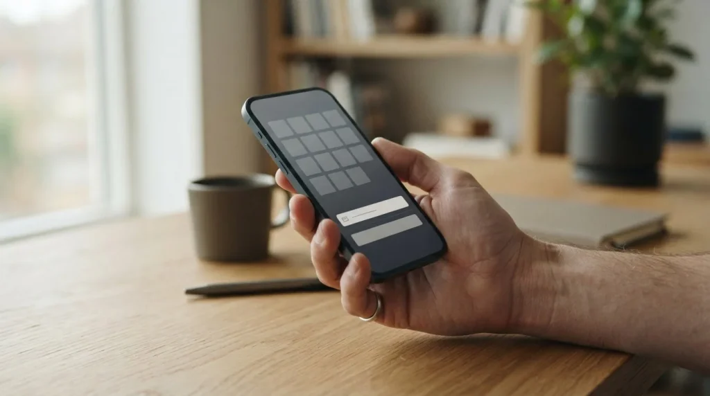 Smartphone mit minimaler Einzahlungsoption für Sportwetten